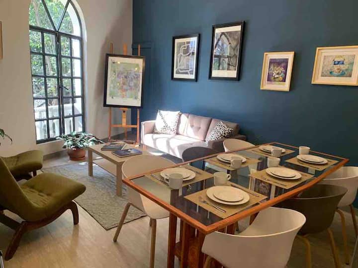 Casa De éPoca Con Arte Y Terraza En Roma/condesa - México