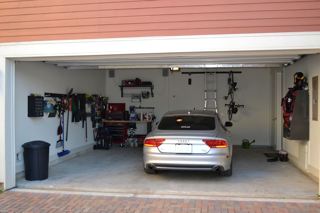 Full access to my 2 car garage