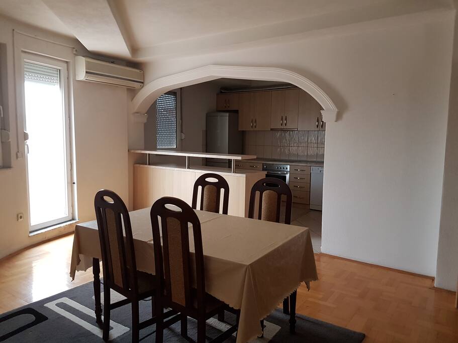 One of the kitchen