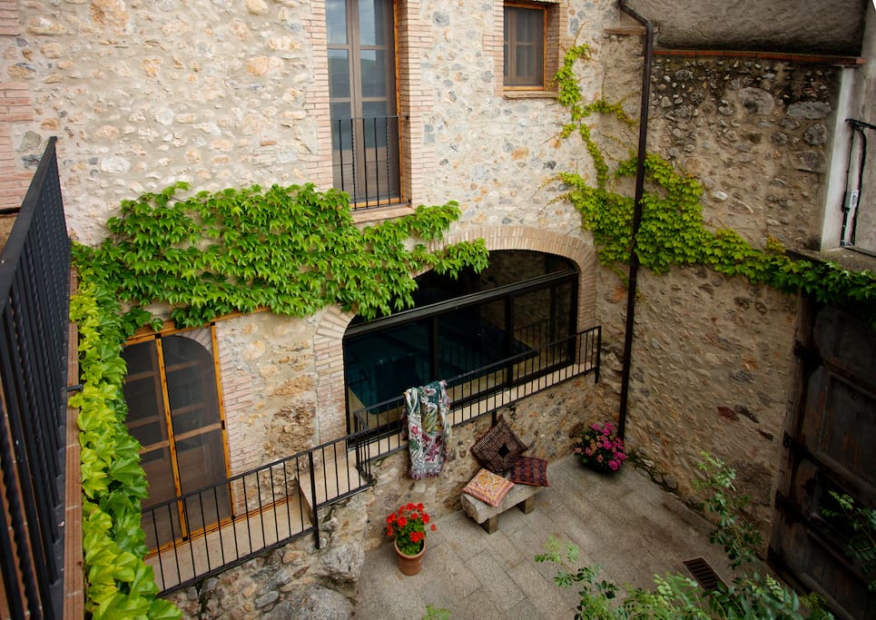 Vista del patio