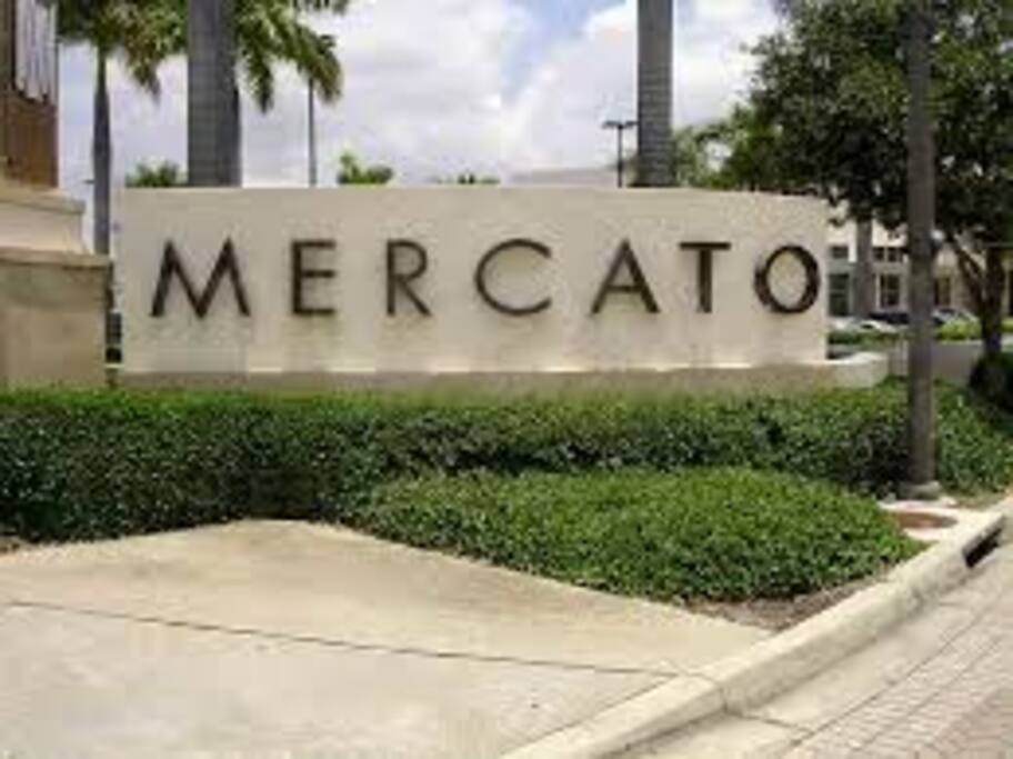 Walk or bike to Mercato for great shopping, dining, & nightlife