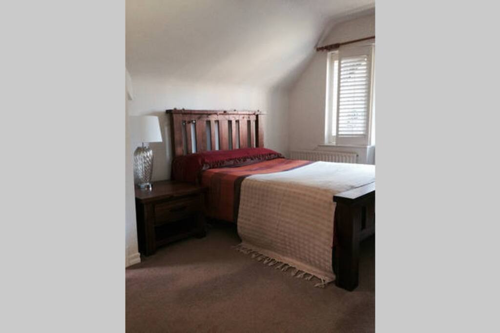 Bedroom with balcony