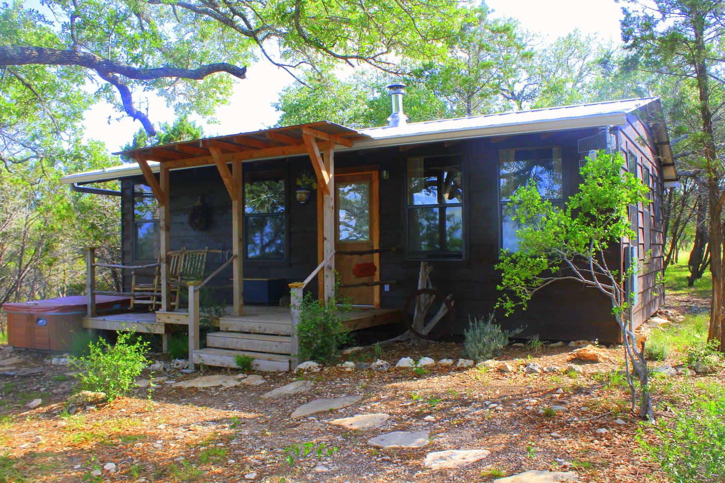 El Sol Cabin At Buffalo Bend Cabins Cabins For Rent In Wimberley