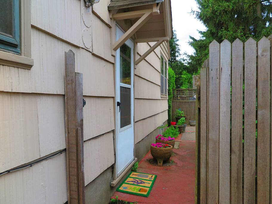 Side Door Entrance