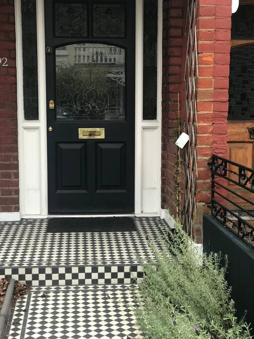 The front door