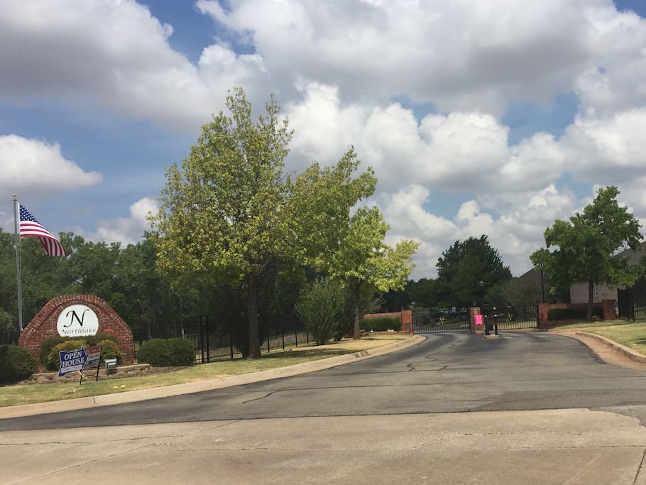 Entrance to neighborhood