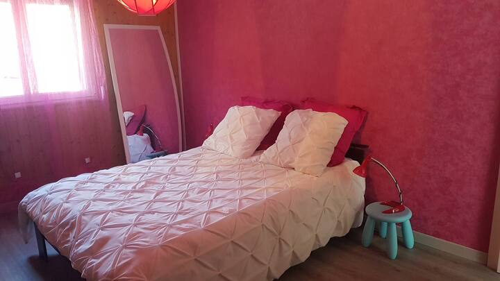 Camera 1 con 1 letto 2 persone + scrivania + tappeto da passeggio 