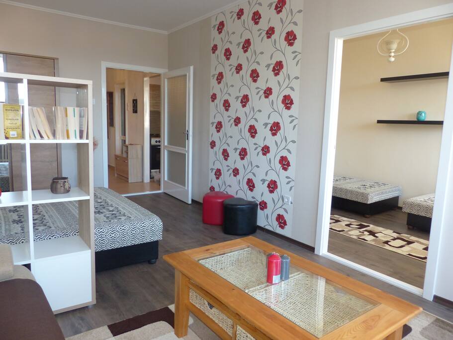Main room/with double bed and sofa bed