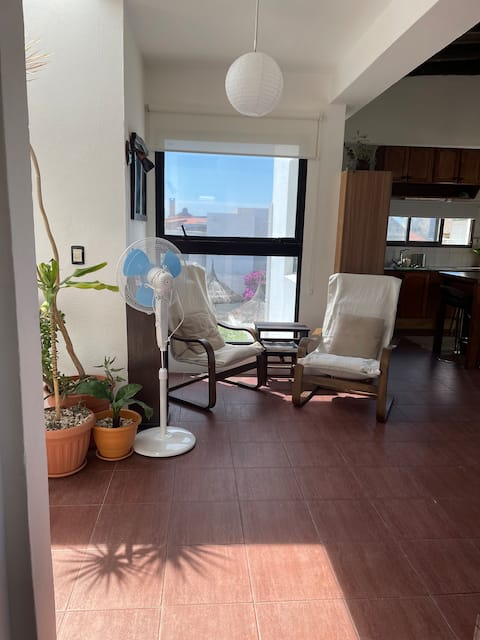 Top performing Airbnb: Casa Estrella de Mar in front of La Balconada. Divine! in La Paloma