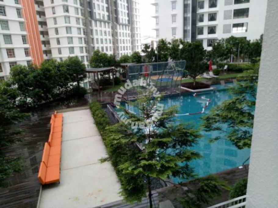 Pool area