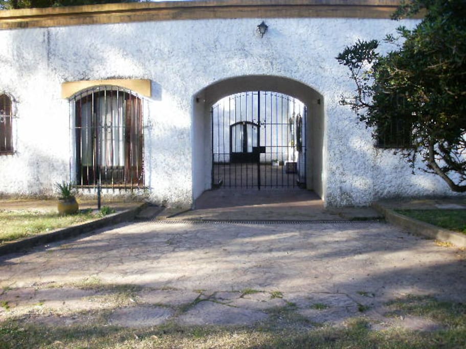 Vista exterior de la casa