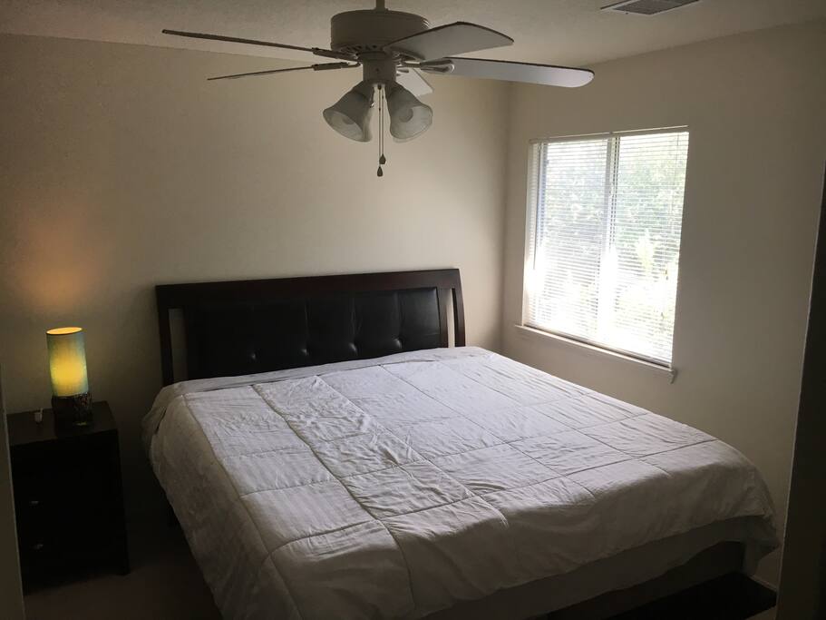 King size Tempur-pedic. The best bed you will ever sleep on.
