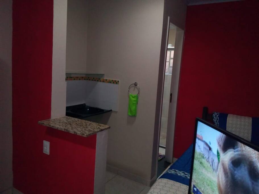 Areá com tanque