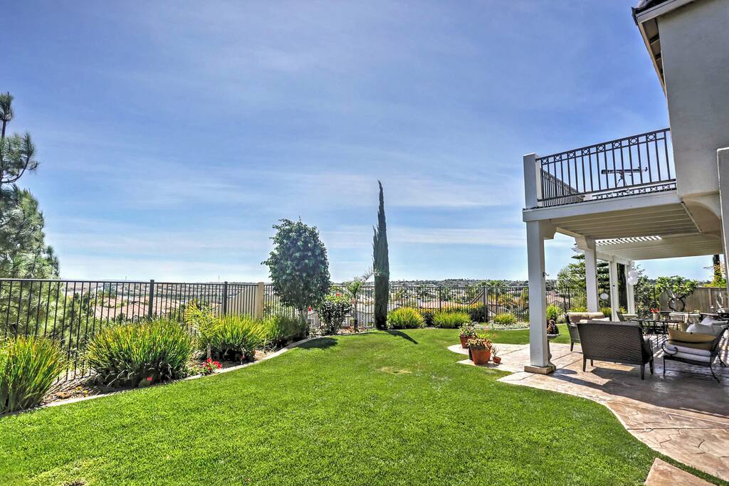The outdoor space will quickly become your favorite spot to spend your downtime.