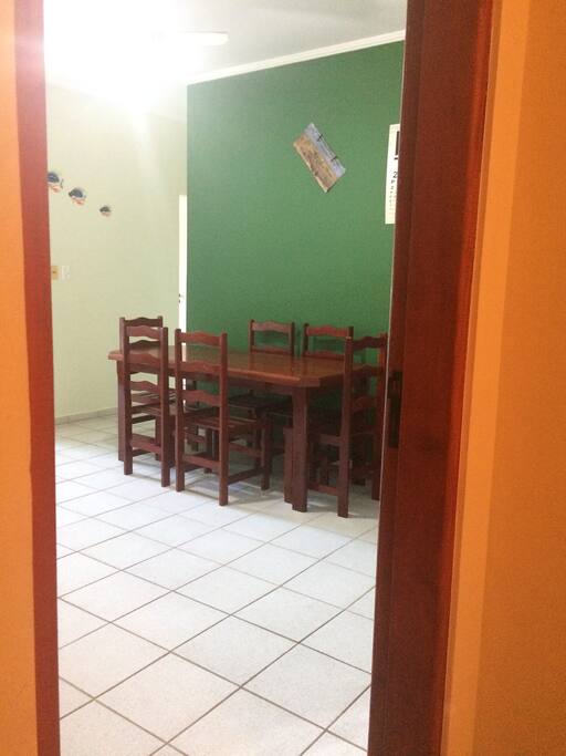 entrando na sala