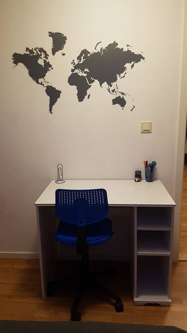 Working area at room