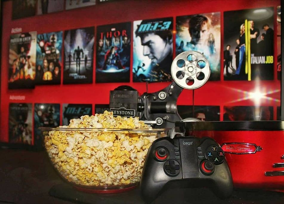 Here’s a new way to enjoy your staycation, with movies, games, music and good food!