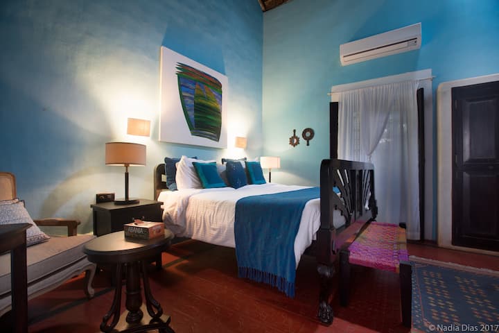 Aqua Bedroom