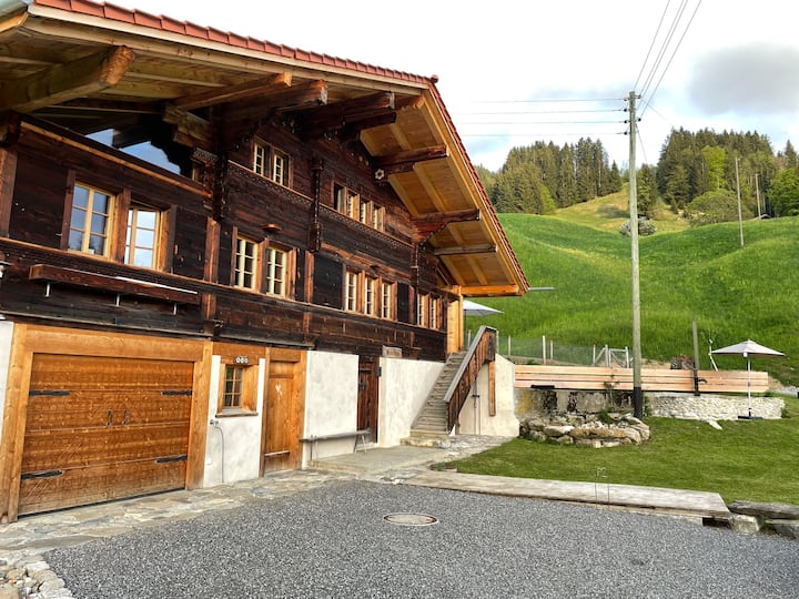 Chalet Grittelihus, the grey house Apartments for Rent in Diemtigen