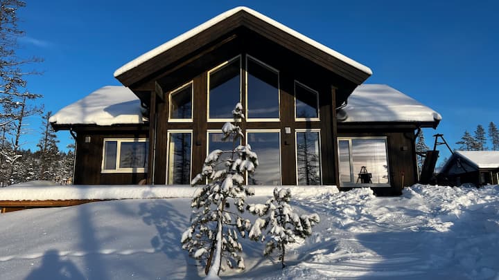 Beautiful ski in-out cabin