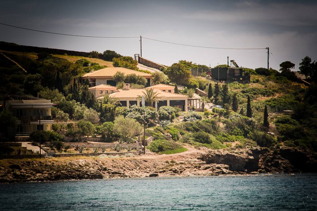 Villa Pasha- swimmer's view