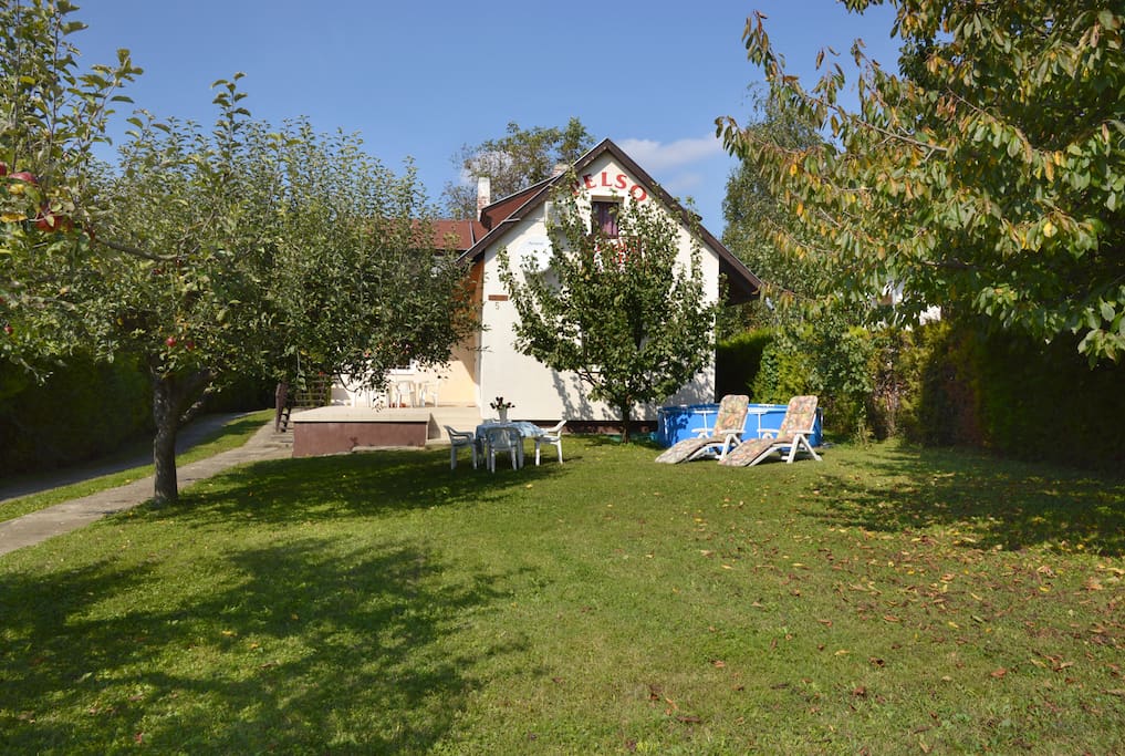 House and garden