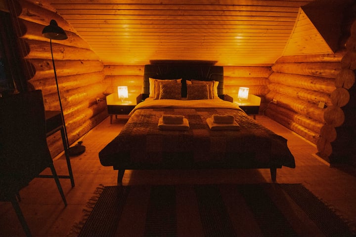 The lake cabin