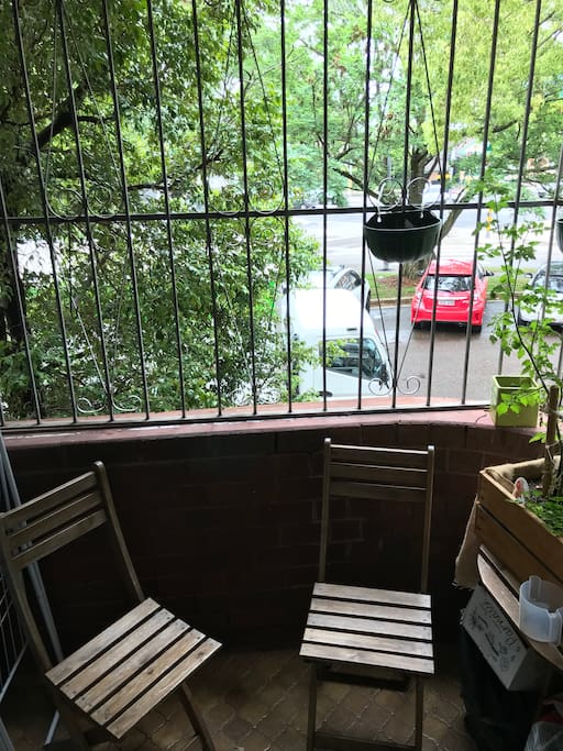 Balcony for single bedroom