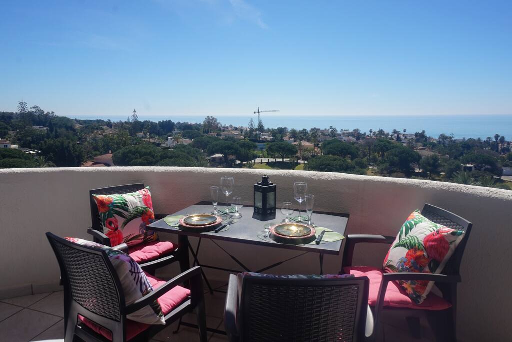Terrace vue mer