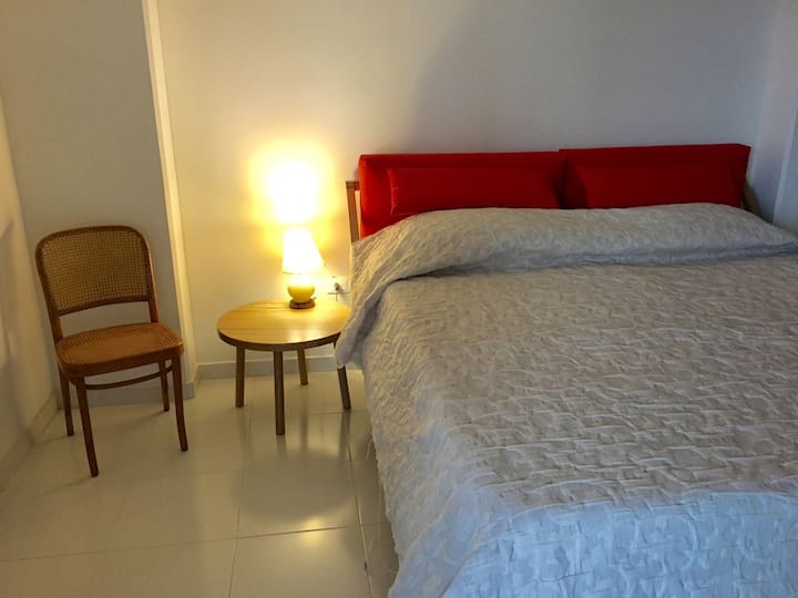 חדר שינה ראשי - מיטת קינג