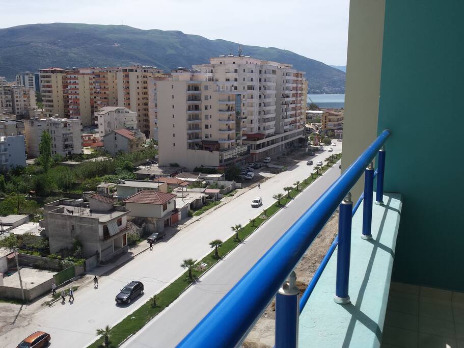 main street from the balcon