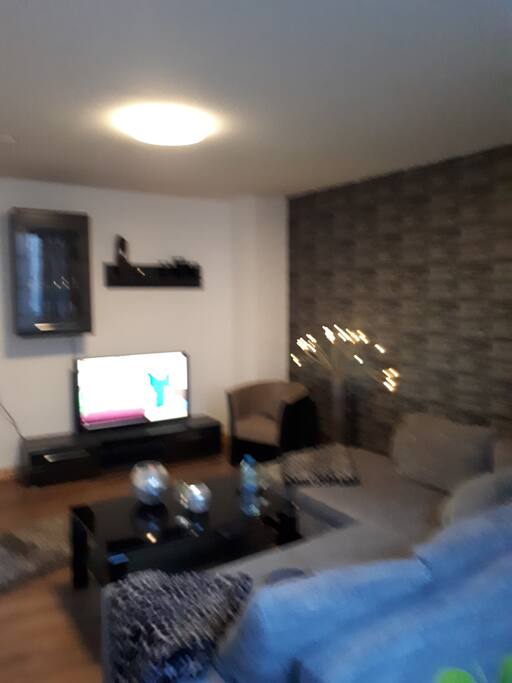 Wohnzimmer mit Flat