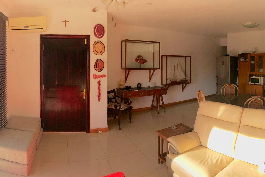 Vue panoramique de l'appartement