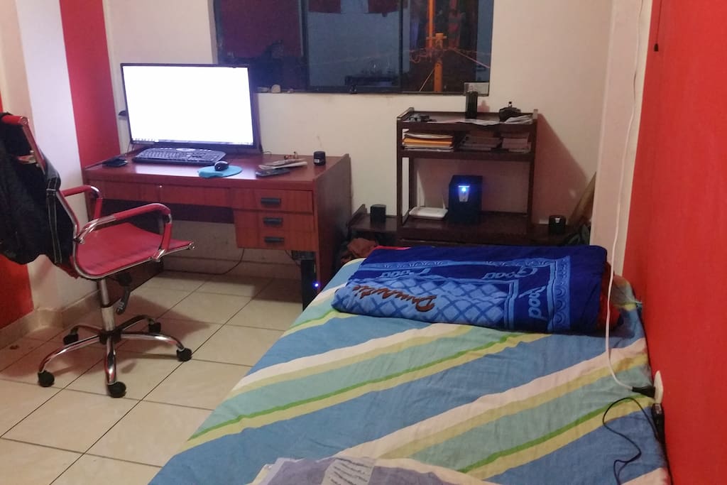 Amplia zona de trabajo