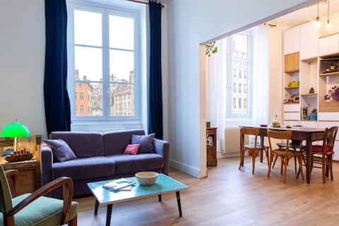 Annonce Airbnb populaire: Old Lyon Apartment - Saint-Paul à Lyon