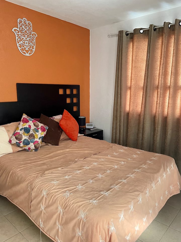 Recamara Princreon con calefactor.  