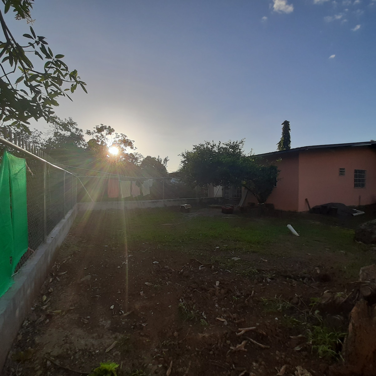 Back side of the house at Habitación #2 Guayaba in David