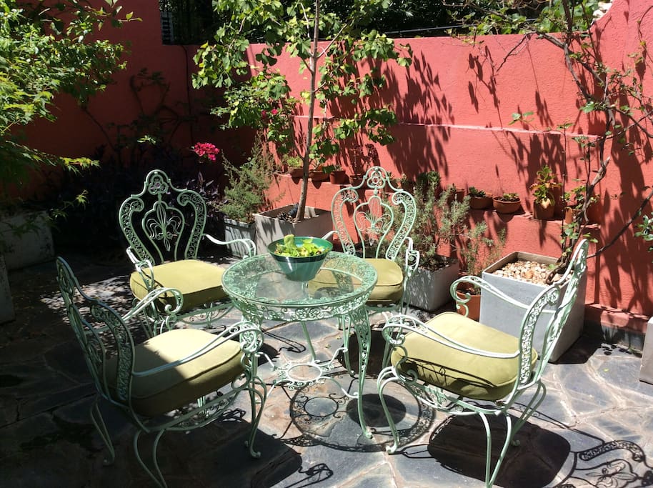Terraza al aire libre