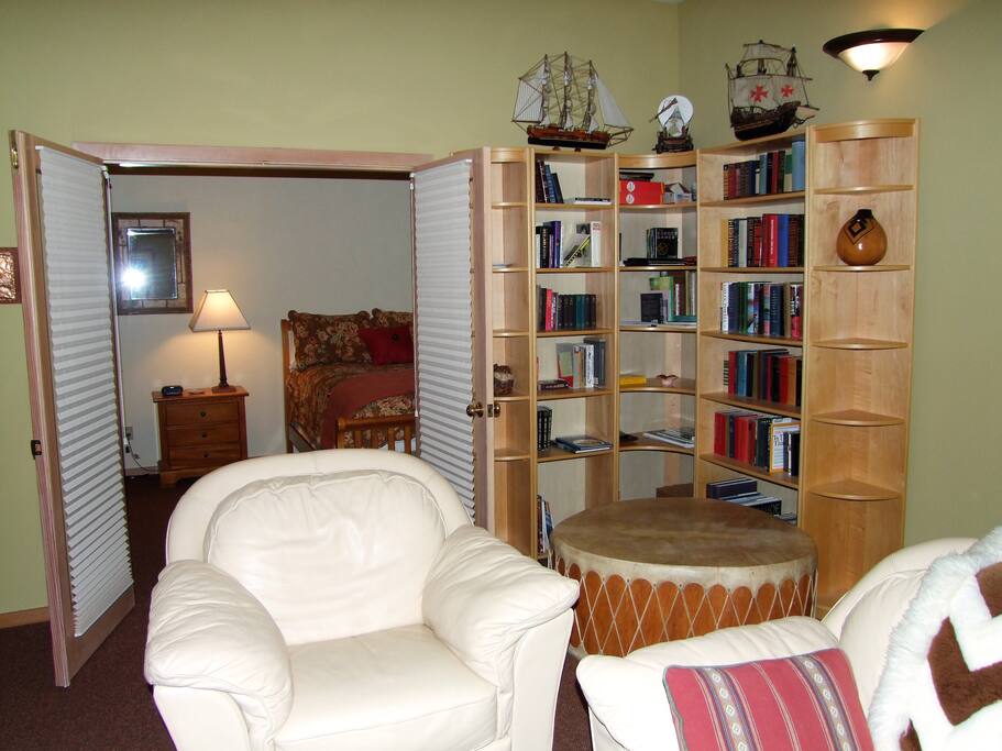 Living Room leads to Double Bed Room