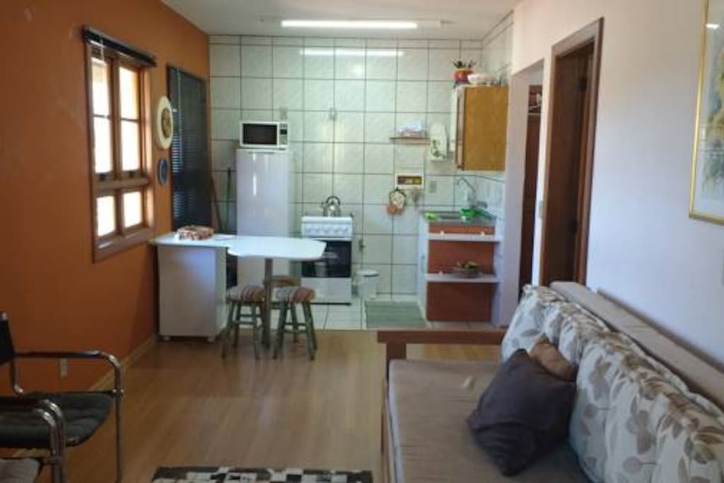sala e cozinha