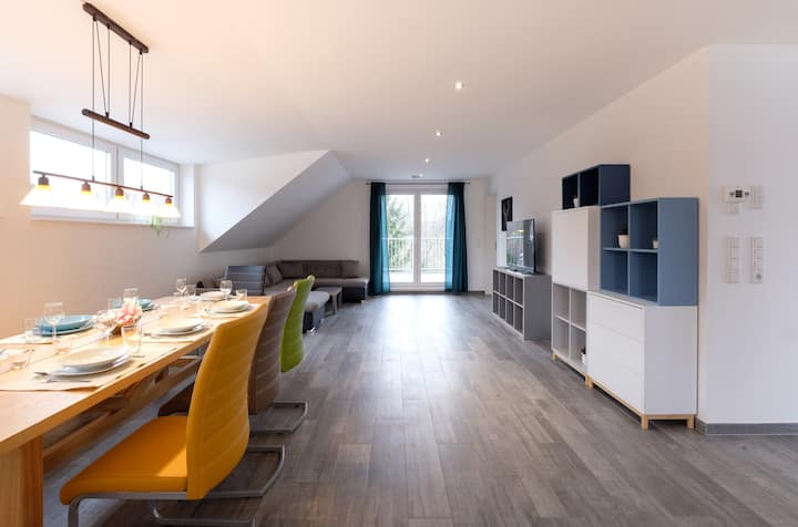 Spacious Modern Apt - Quiet Area Nr Rhine-main - Wiesbaden