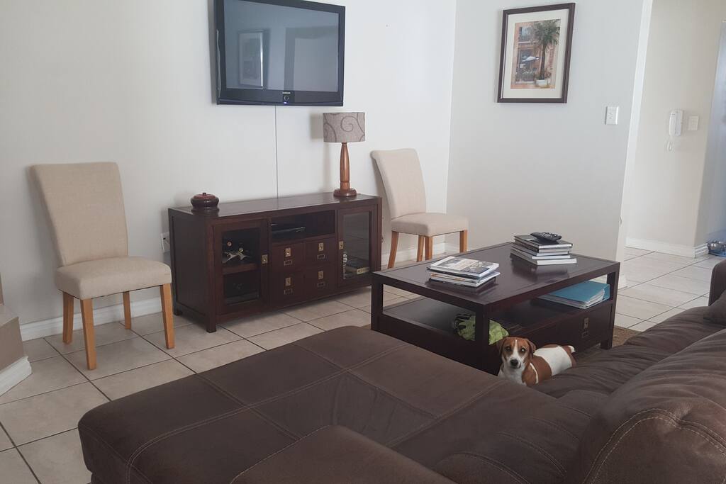 The common TV area