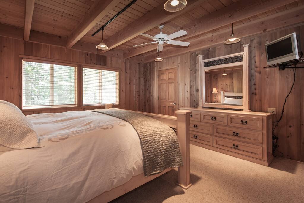 Downstairs Bedroom with King Bed