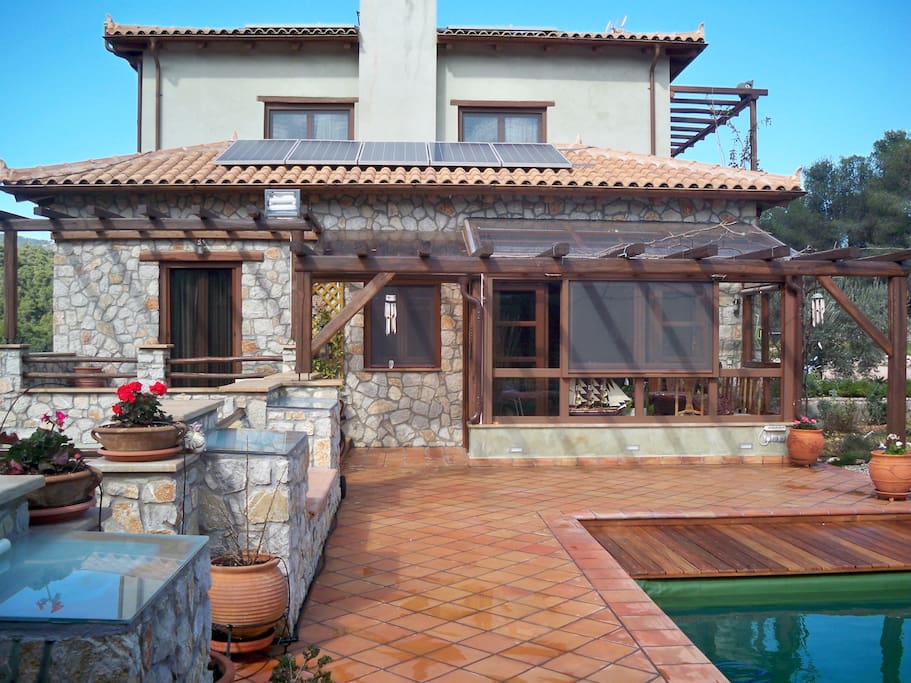 External view of the house