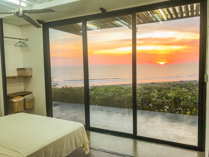 Mtazamo wa machweo chumba kikuu cha kulala 