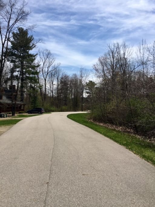 Located on a street that is virtually free of traffic, great for the kids or a game of catch.
