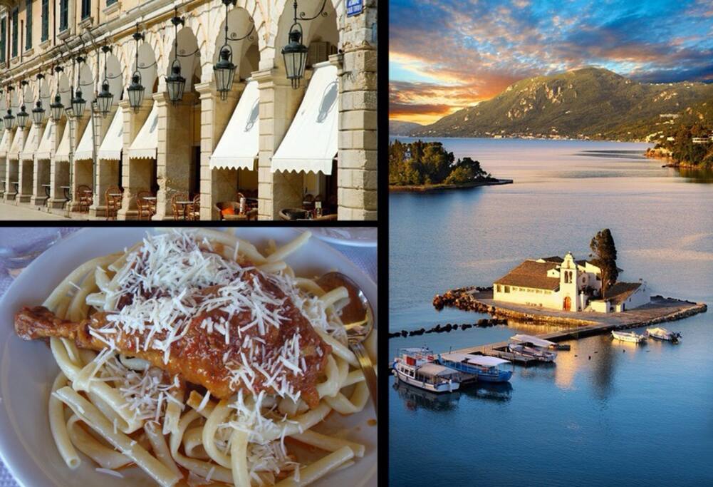 Corfu town