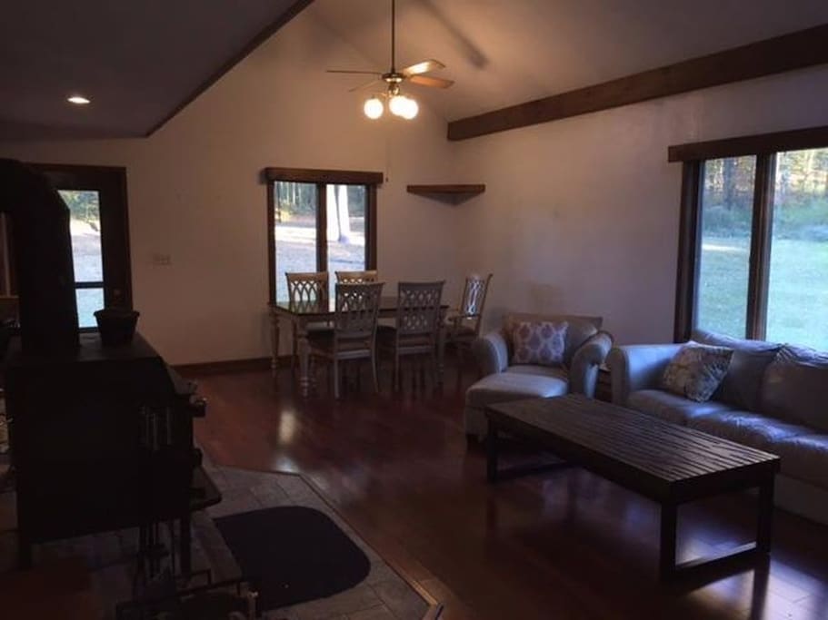 Living Room with Fireplace
