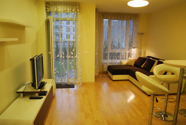 Central Studio For 2 & 30m2 Terrace - Vilnius