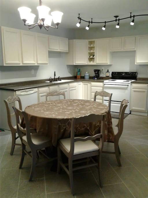 Spacious kitchen